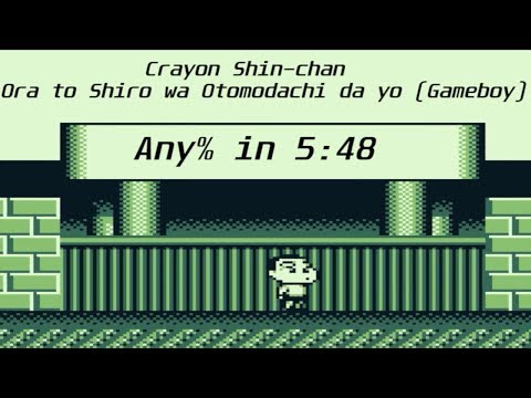Screen de Crayon Shin-Chan: Ora to Shiro ha Otomodachi Dayo sur Game Boy