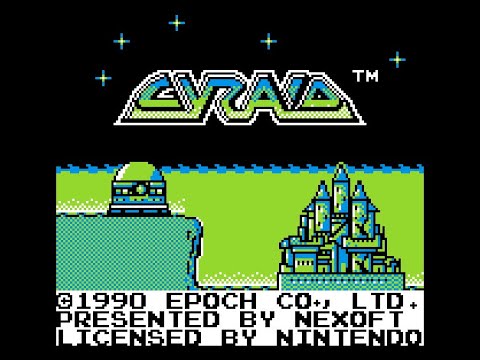 Screen de Cyraid sur Game Boy