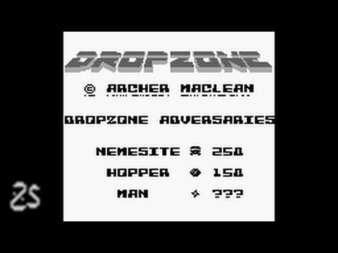 Photo de Dropzone sur Game Boy