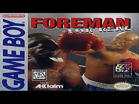 Screen de Foreman for Real sur Game Boy