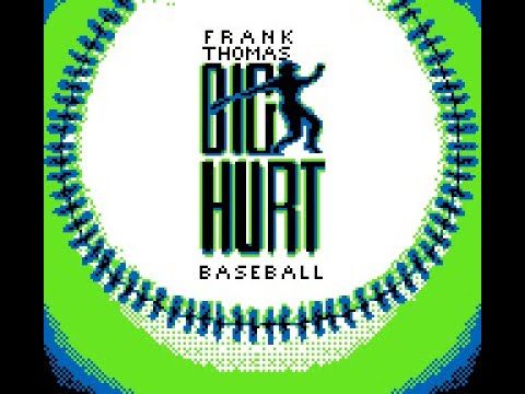 Screen de Frank Thomas Big Hurt Baseball sur Game Boy