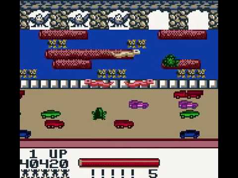 Illustration vidéo de Frogger sur Game Boy