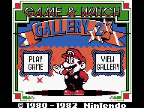 Screen de Game & Watch Gallery sur Game Boy