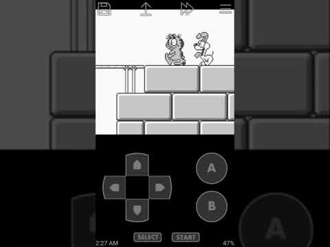 Screen de Garfield Labyrinth sur Game Boy