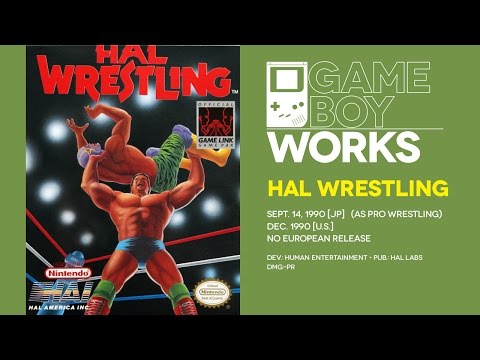 Screen de HAL Wrestling sur Game Boy