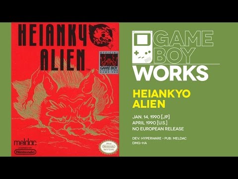 Screen de Heiankyo Alien sur Game Boy
