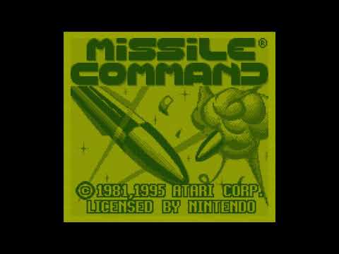 Screen de Arcade Classic No. 1: Asteroids / Missile Command sur Game Boy