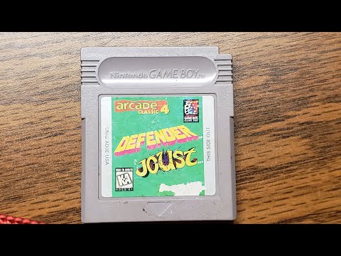 Image du jeu Arcade Classic No. 4: Defender / Joust sur Game Boy