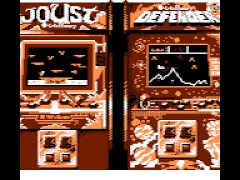 Screen de Arcade Classic No. 4: Defender / Joust sur Game Boy