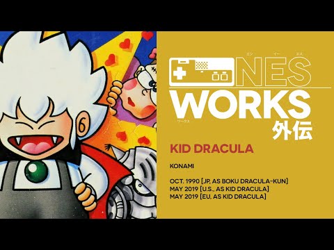 Illustration vidéo de Kid Dracula sur Game Boy