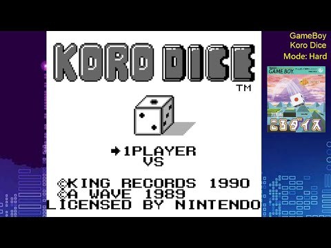 Screen de Koro Dice sur Game Boy