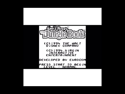 Le Livre de la Jungle sur Game Boy