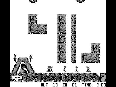 Image du jeu Lemmings sur Game Boy