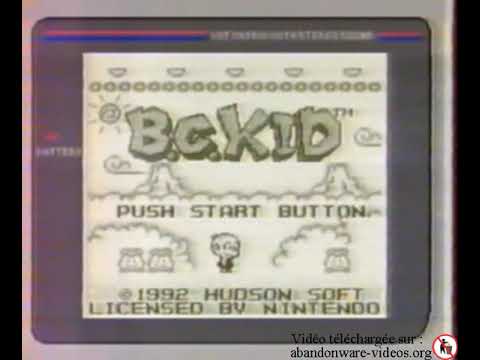 B.C. Kid sur Game Boy