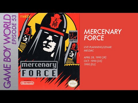 Screen de Mercenary Force sur Game Boy