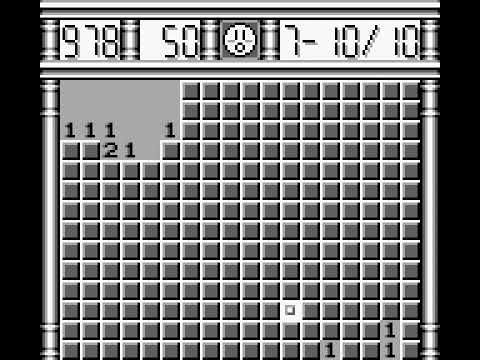 Image du jeu Minesweeper sur Game Boy