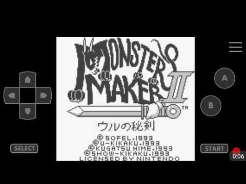 Monster Maker 2: Uru no Hiten sur Game Boy