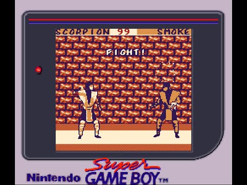 Screen de Mortal Kombat II sur Game Boy