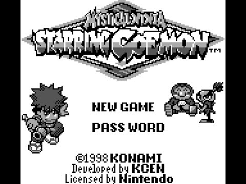 Mystical Ninja Starring Goemon sur Game Boy