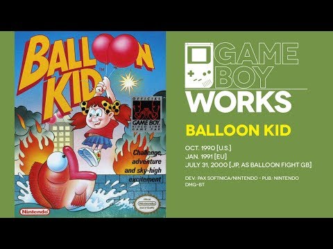 Screen de Balloon Kid sur Game Boy