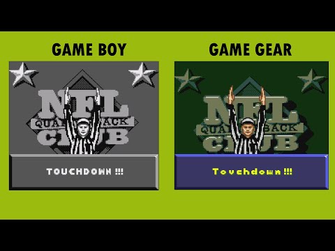 Screen de NFL Quarterback Club sur Game Boy