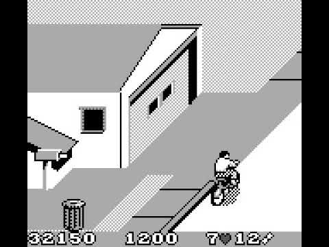 Screen de Paperboy sur Game Boy