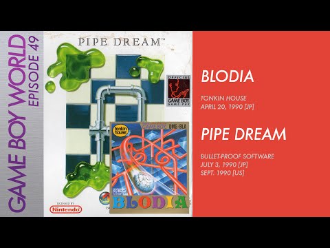 Screen de Pipe Dream sur Game Boy