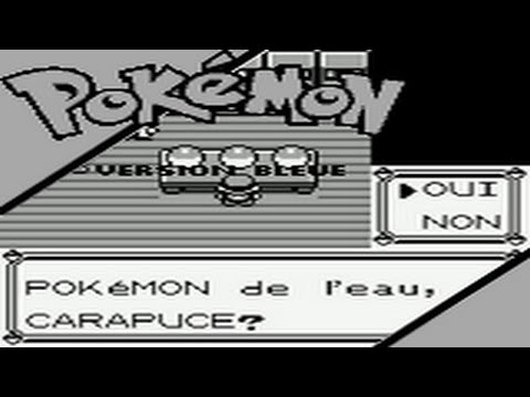 Aperçu du jeu Pokémon Version Bleue sur Game Boy