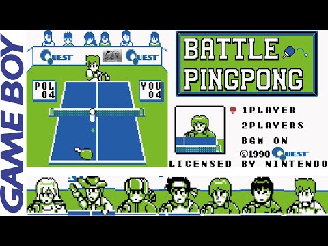 Battle Pingpong sur Game Boy
