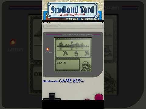 Screen de Scotland Yard sur Game Boy
