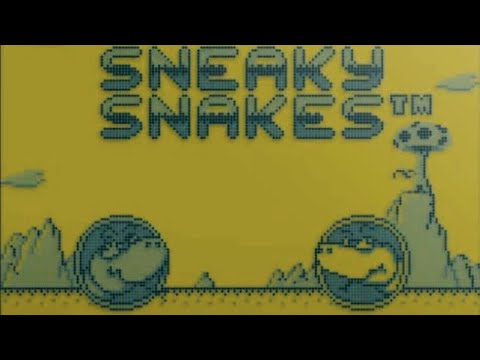 Scène de jeu de Serpent sur Game Boy