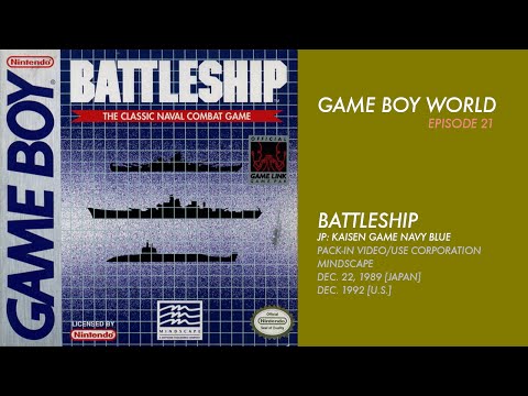 Battleship sur Game Boy