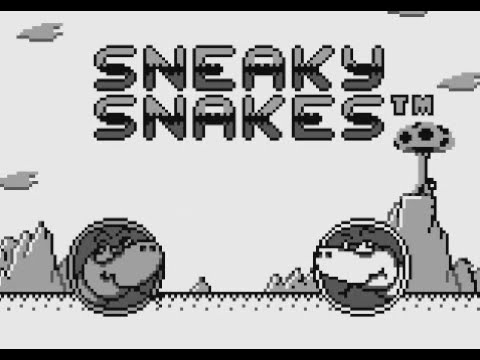 Screen de Sneaky Snakes sur Game Boy