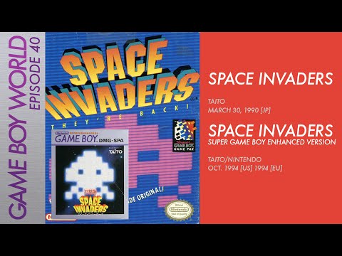 Space Invaders sur Game Boy