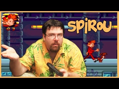 Screen de Spirou sur Game Boy