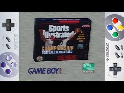 Sports Illustrated: Championship Football & Baseball sur Game Boy