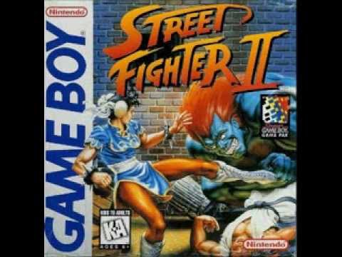 Screen de Street Fighter II sur Game Boy