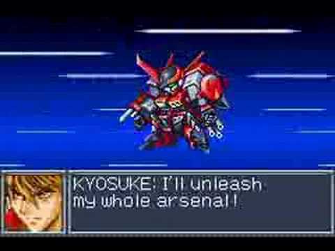 Aperçu du jeu Super Robot Taisen sur Game Boy