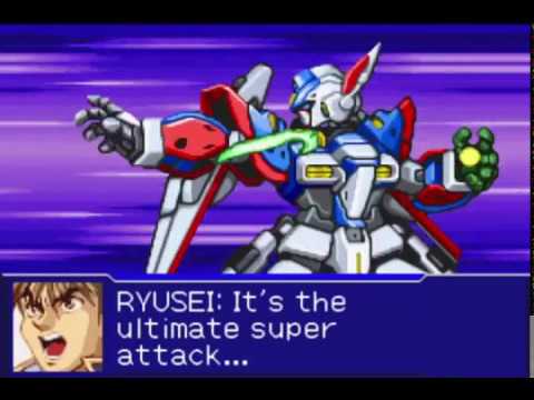 Capture de Super Robot Taisen sur Game Boy