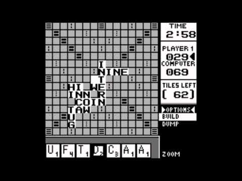 Screen de Super Scrabble sur Game Boy
