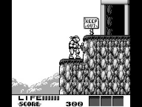 Screen de Teenage Mutant Hero Turtles III: Radical Rescue sur Game Boy