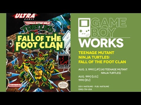 Teenage Mutant Hero Turtles: Fall of the Foot Clan sur Game Boy