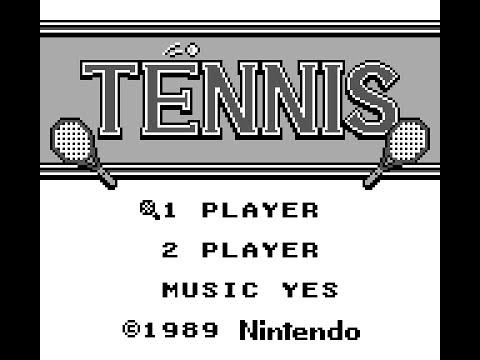 Photo de Tennis sur Game Boy