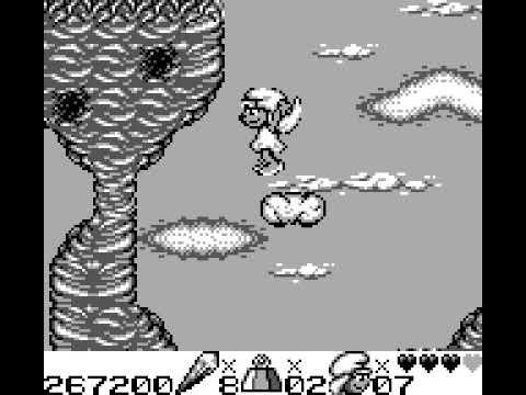 Screen de The Smurfs 2: The Smurfs Travel The World sur Game Boy