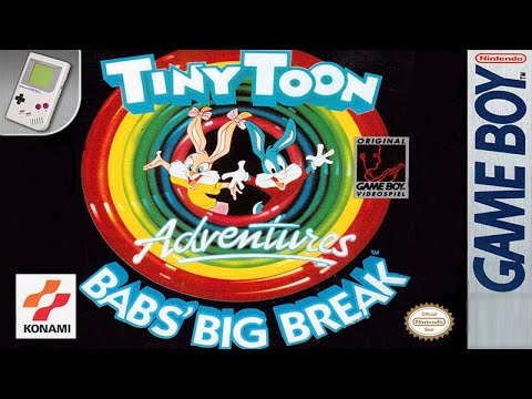 Scène de jeu de Tiny Toon Adventures: Babs' Big Break sur Game Boy