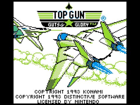 Screen de Top Gun: Guts and Glory sur Game Boy