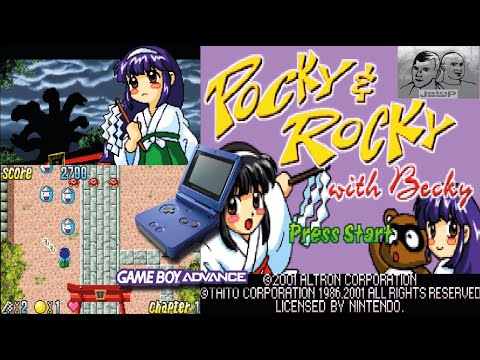 Pocky and Rocky with Becky sur Game Boy Advance
