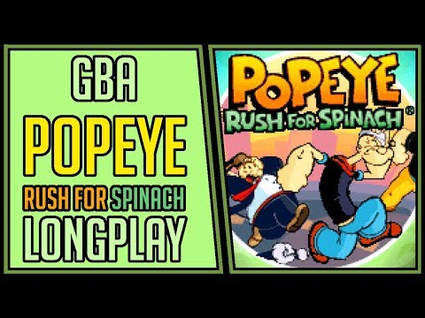 Screen de Popeye: Rush for Spinach sur Game Boy Advance