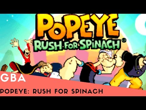 Popeye: Rush for Spinach sur Game Boy Advance