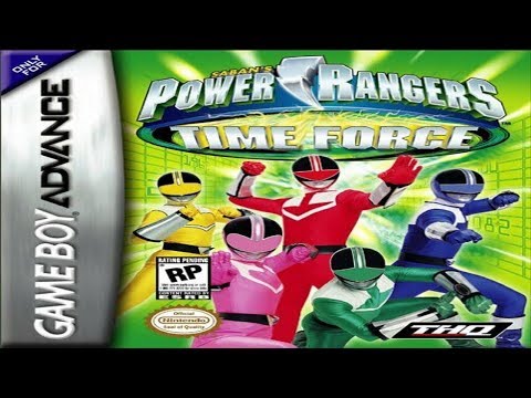 Screen de Power Rangers : La Force du temps sur Game Boy Advance